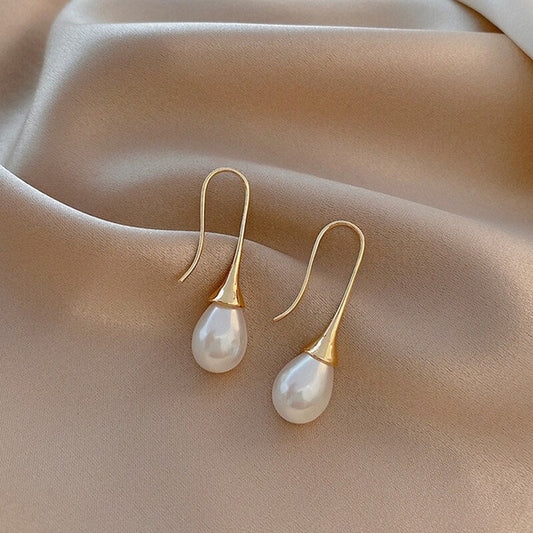 Boucles d'oreilles avec perles