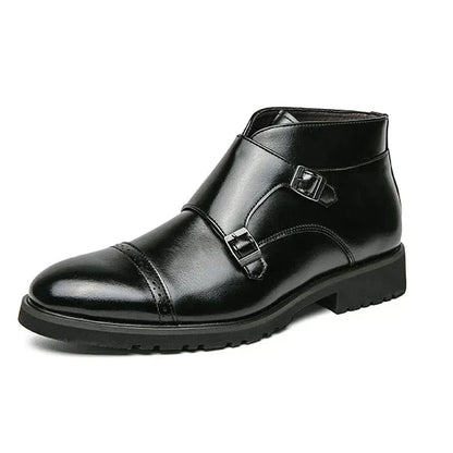 Parker | Bottes à double boucle en simili cuir
