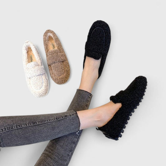 Solene™ | Chaussons élégants et chauds avec semelle antidérapante