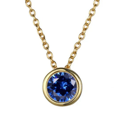 Collier pierre de naissance Lunaria Gemmara | Or
