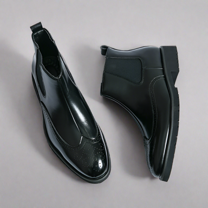 Dwight | Bottes Chelsea en simili cuir