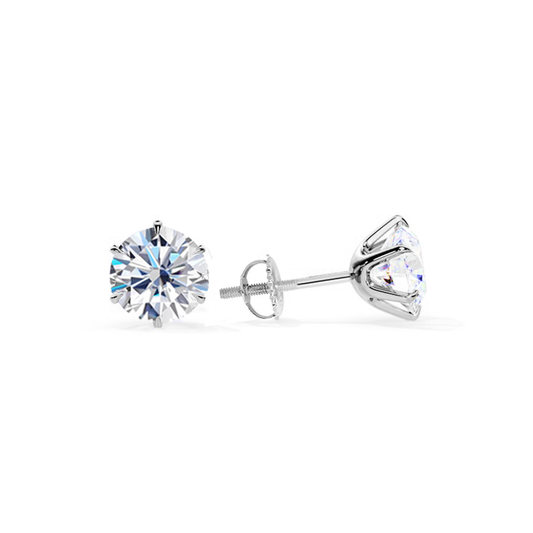 Boucles d’oreilles Tera | Or blanc