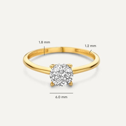 Bague Savaya El Playa | Or blanc