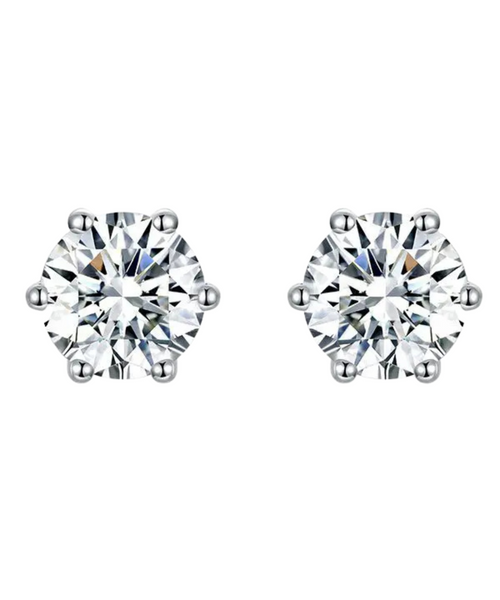 Boucles d’oreilles Destinee | Or blanc