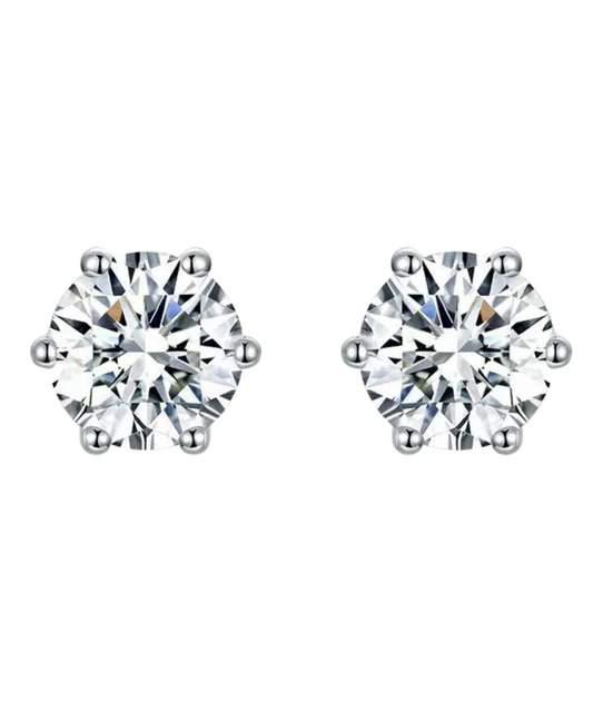 Boucles d’oreilles Destinee | Or blanc