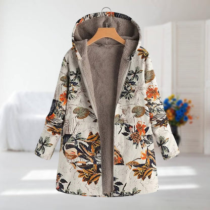 Camellia™ | Veste en Fleece Élégante pour l'Hiver