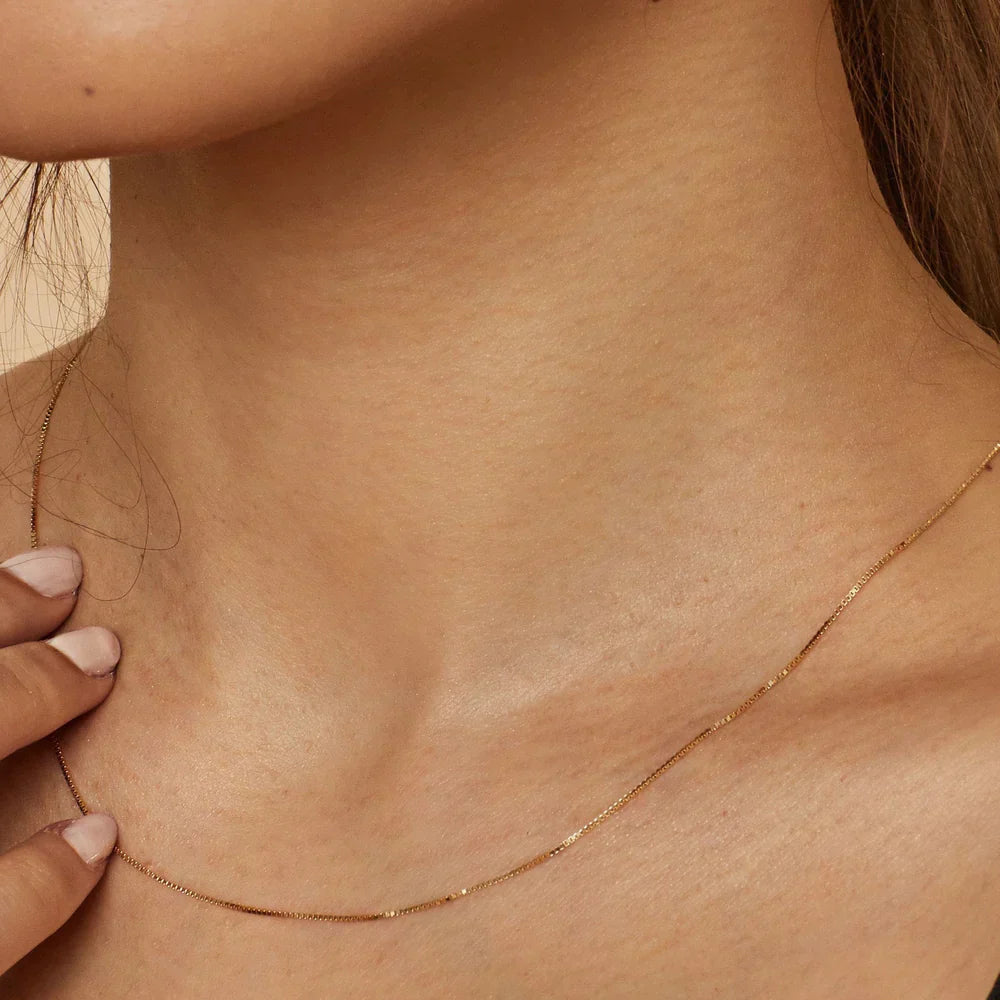 Collier boîte Bodega | Or