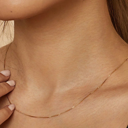 Collier boîte Bodega | Or