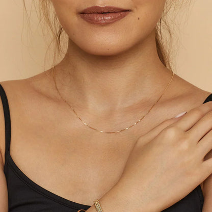 Collier boîte Bodega | Or