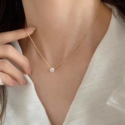 Collier Moissanite Cléa