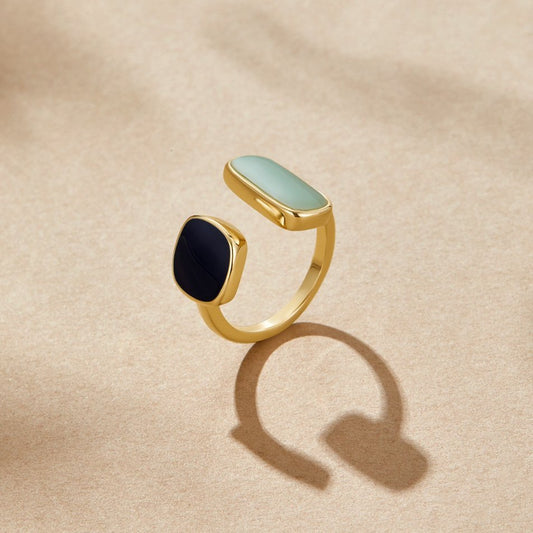 Bague avec Aigue-Marine