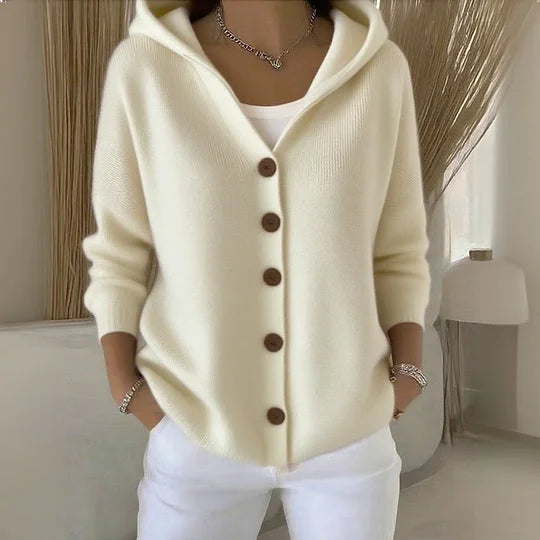 Nyle™ | Cardigan Élégant à Manches Longues avec Boutons