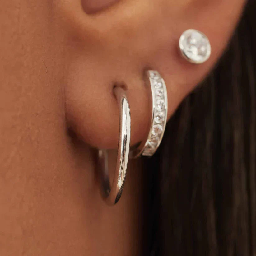 Boucles d’oreilles Noémie Sorel | Or blanc