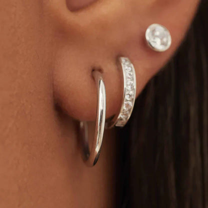 Boucles d’oreilles Noémie Sorel | Or blanc