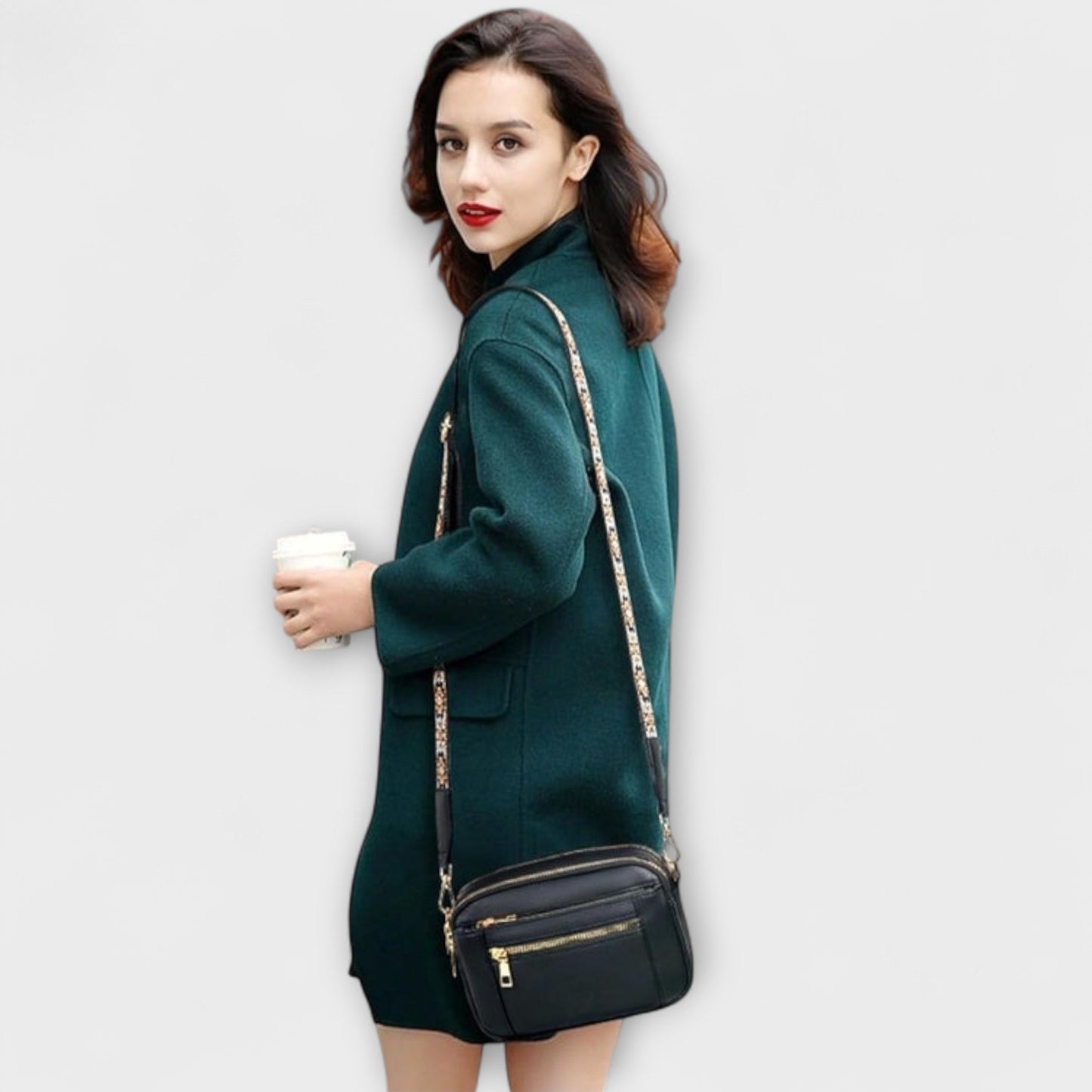 Ledo™ | Sac à bandoulière en cuir élégant