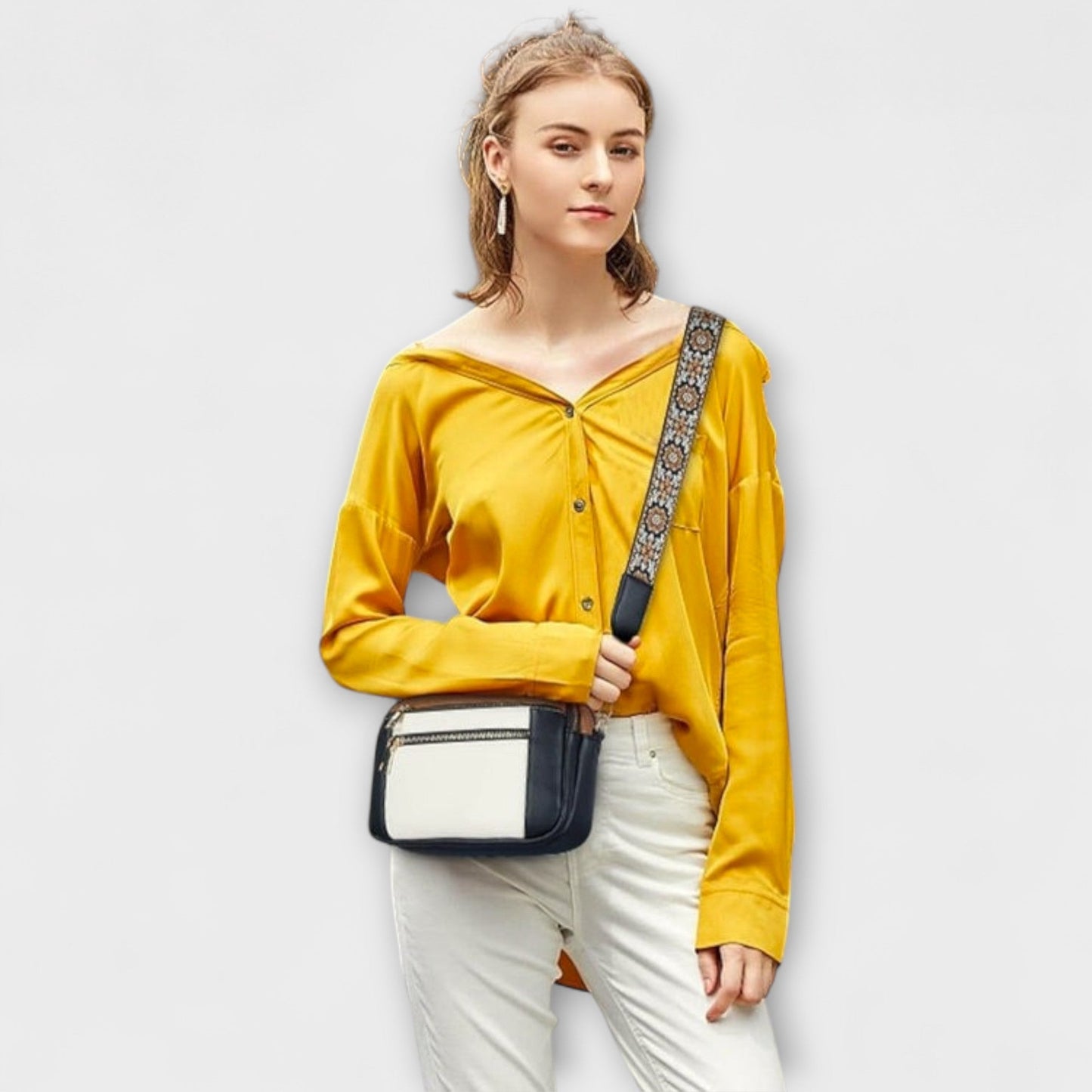 Ledo™ | Sac à bandoulière en cuir élégant