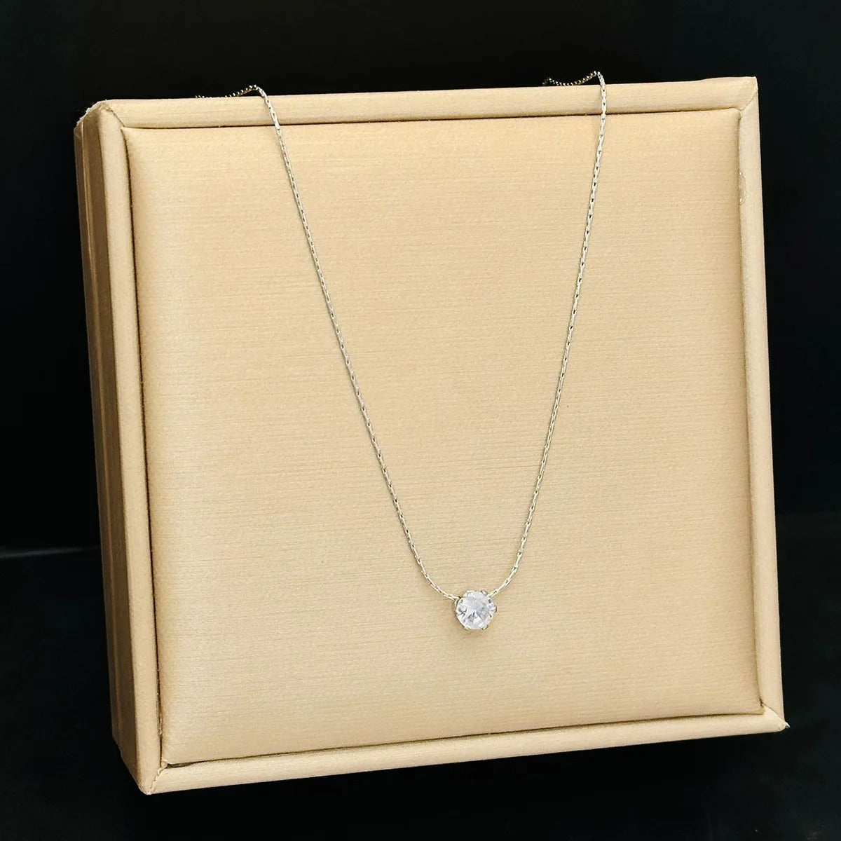 Collier Moissanite Cléa