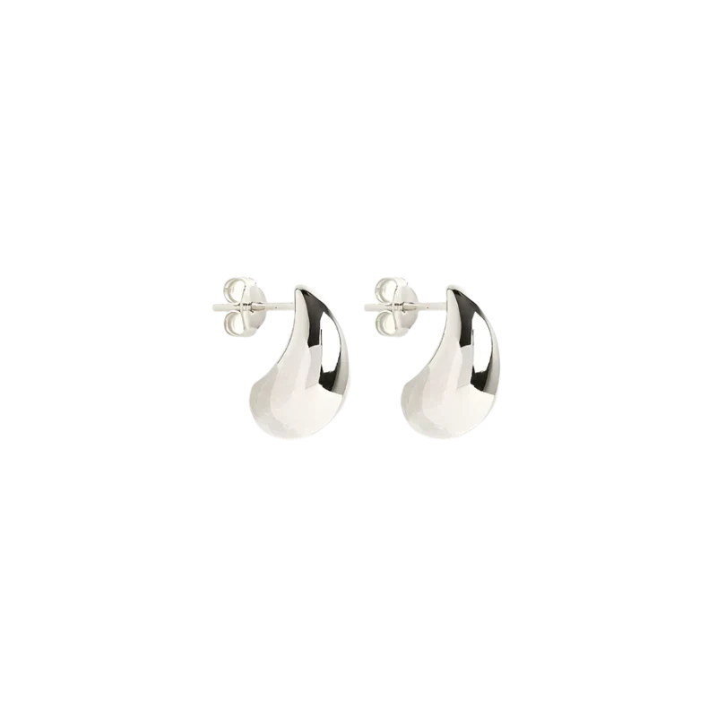 Boucles d’oreilles Mato Drop | Or blanc