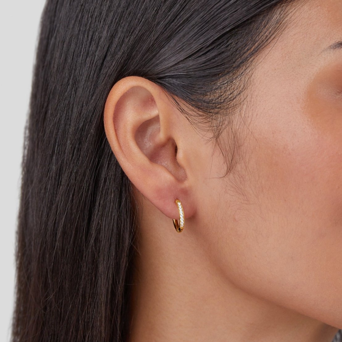 Boucles d'oreilles Cercle Éternité