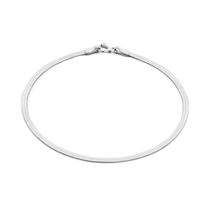 Bracelet Soleil Serpent | Or blanc