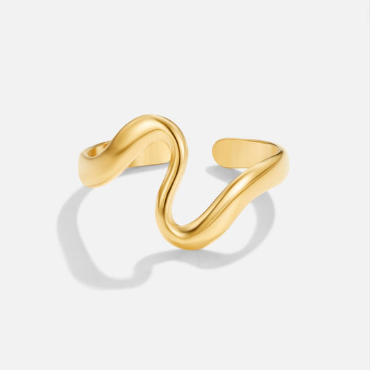 Bague Vague Dorée