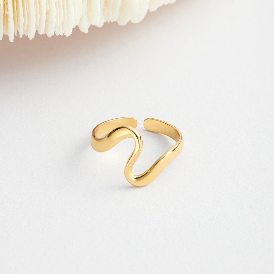 Bague Vague Dorée