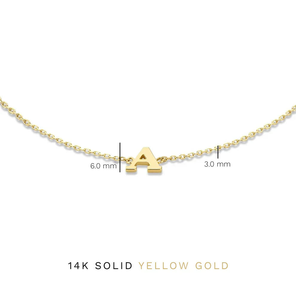 Bracelet initial Vita Signa | Or