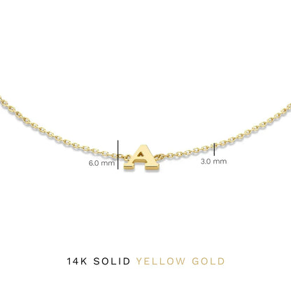 Bracelet initial Vita Signa | Or