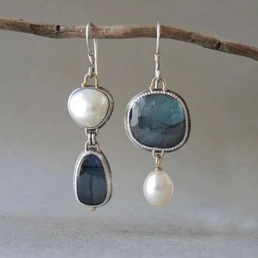 Boucles d’oreilles Celestial Vintage | Or blanc