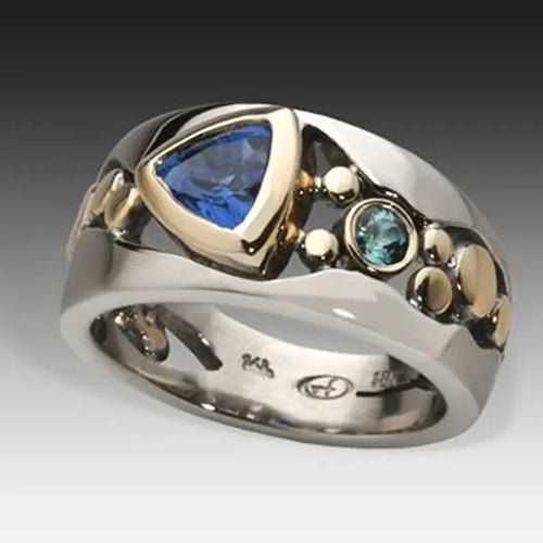 Bague Antique Ice Gem | Or blanc