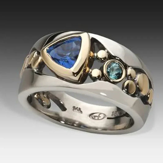 Bague Antique Ice Gem | Or blanc