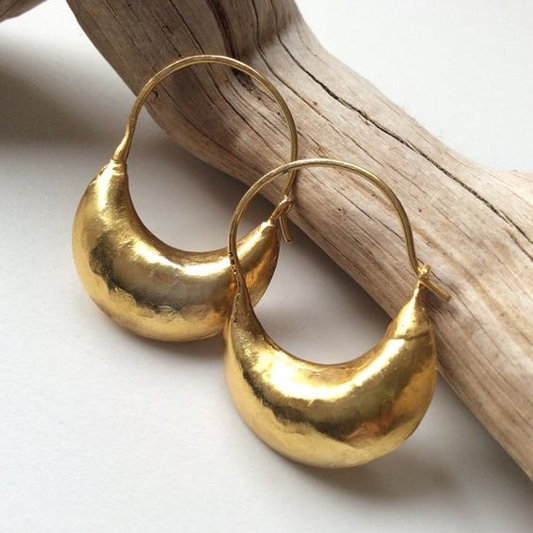 Boucles d'oreilles vintage en or