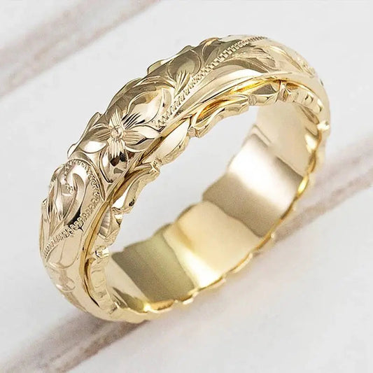 Bague Fleur Vintage en Or