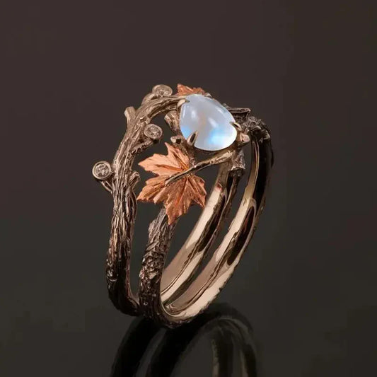 Bague Moonlit Meadow | Or rose