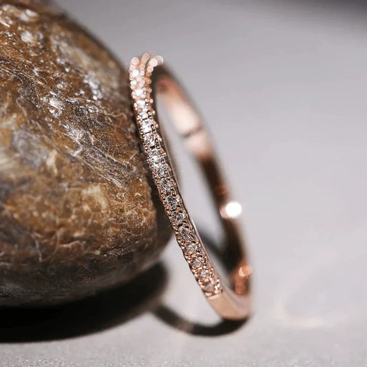 Bague Palmina Verdalis | Or rose
