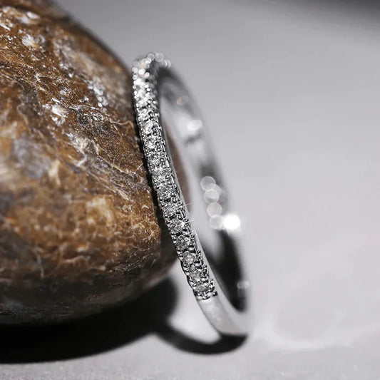 Bague Palmina Verdalis | Or blanc